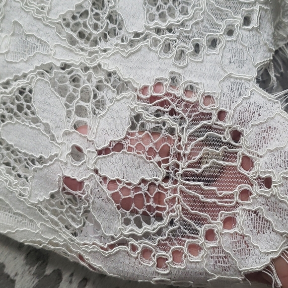 Anthropologie Deletta Bria Scalloped Lace Tank SzS - Picture 10 of 10